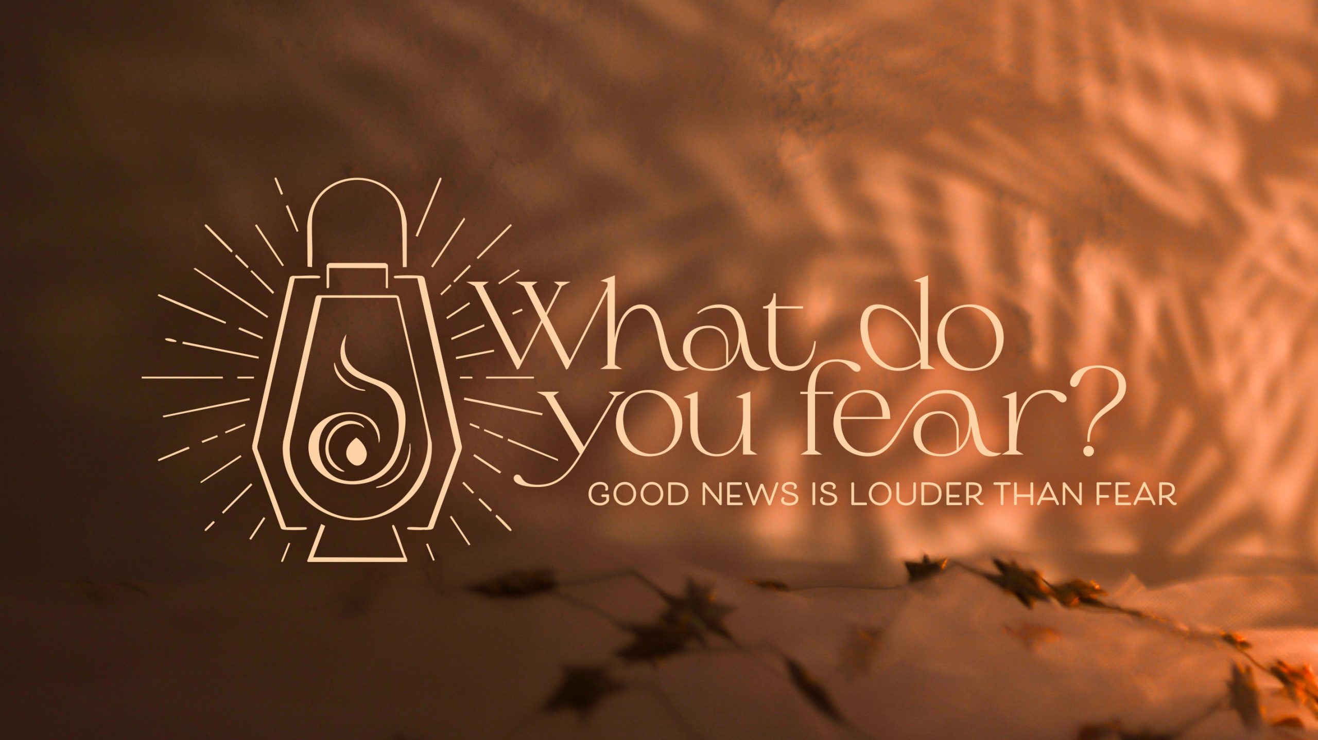 a tan, red and orange water colour background, with the words - Wandering heart - Figuring out faith with Peter